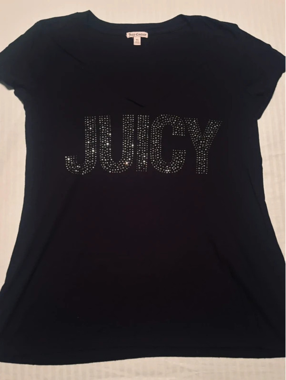 Women’s Black T-shirt Juicy Couture